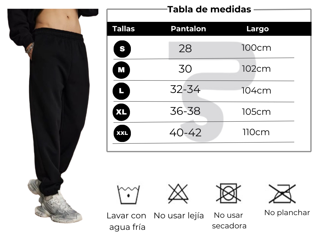 Sudadera tipo jogger para hombre